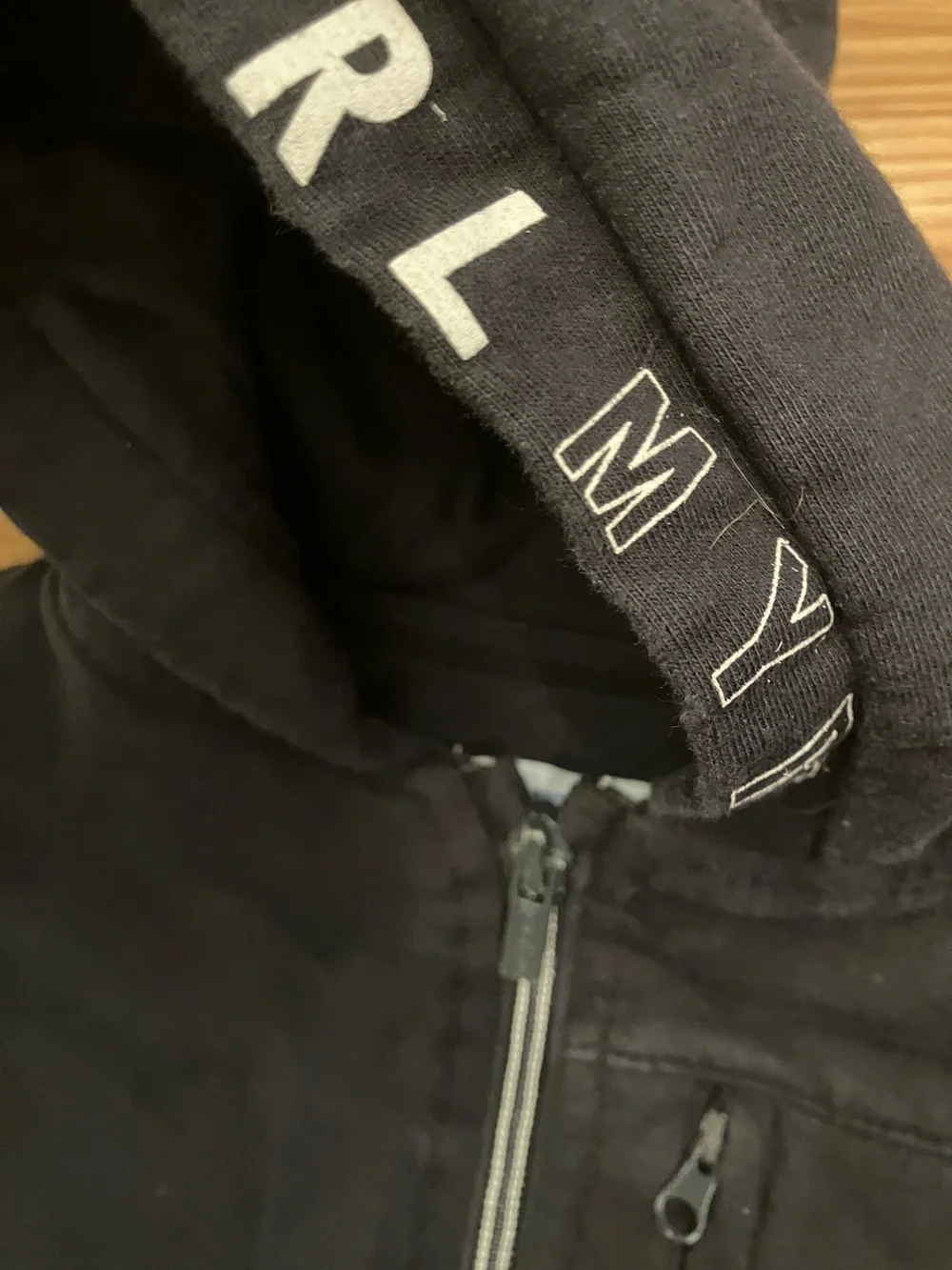 Mayoral Black Hooded Zip Sweatshirt and Joggers Set